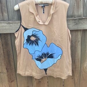 Jamie Sadock cotton sleeveless top